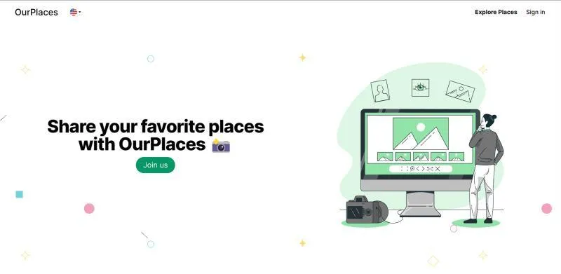 Ourplaces Social App